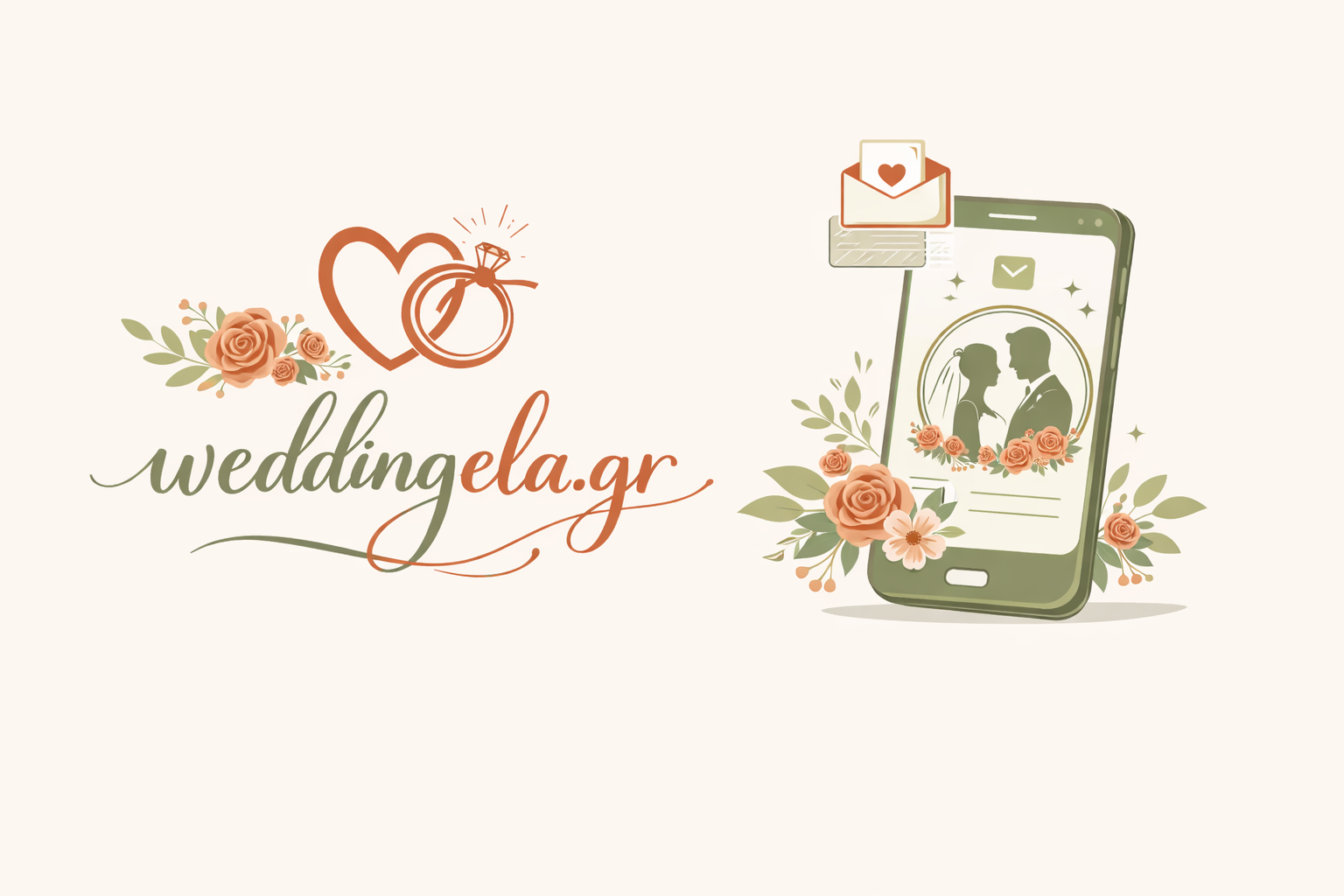 WeddingEla ψηφιακό προσκλητήριο γάμου